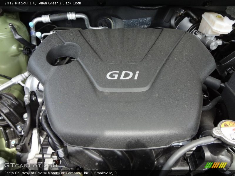 Alien Green / Black Cloth 2012 Kia Soul 1.6