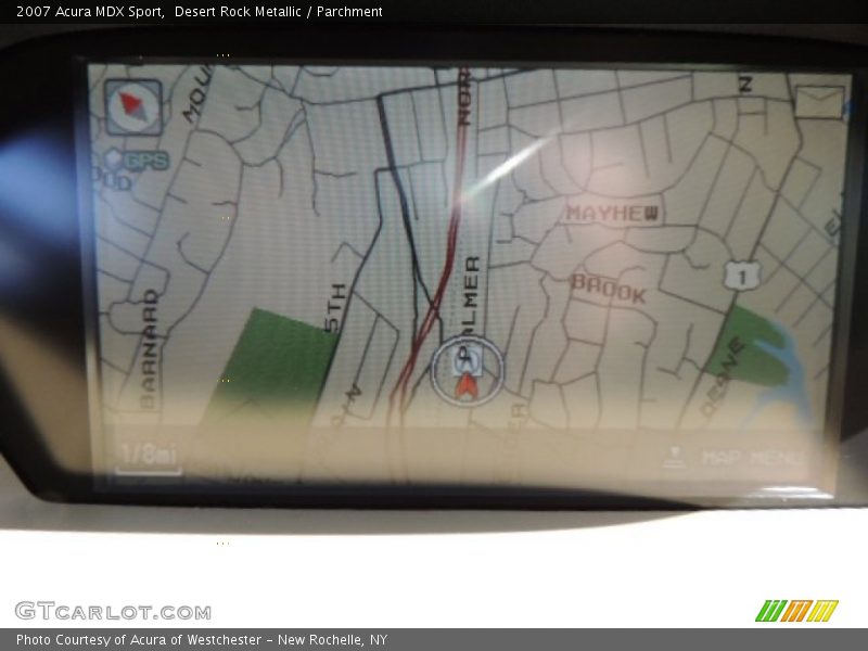 Desert Rock Metallic / Parchment 2007 Acura MDX Sport