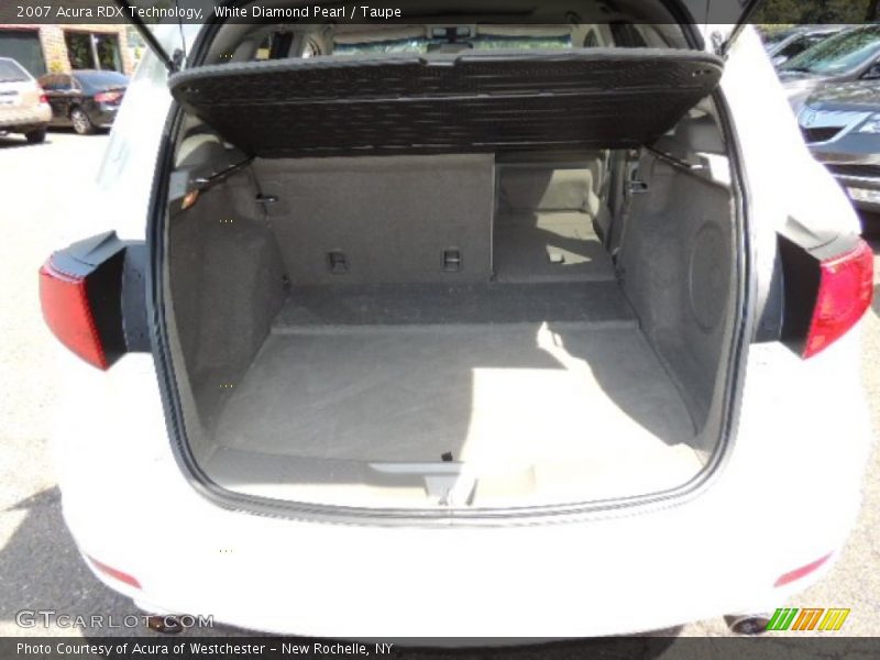 White Diamond Pearl / Taupe 2007 Acura RDX Technology