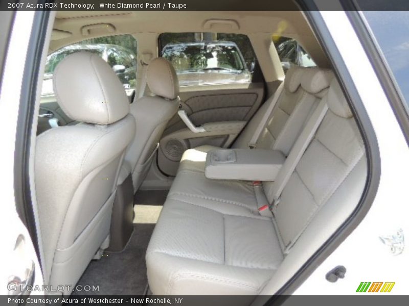 White Diamond Pearl / Taupe 2007 Acura RDX Technology