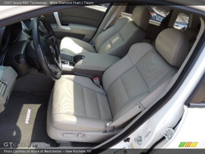 White Diamond Pearl / Taupe 2007 Acura RDX Technology