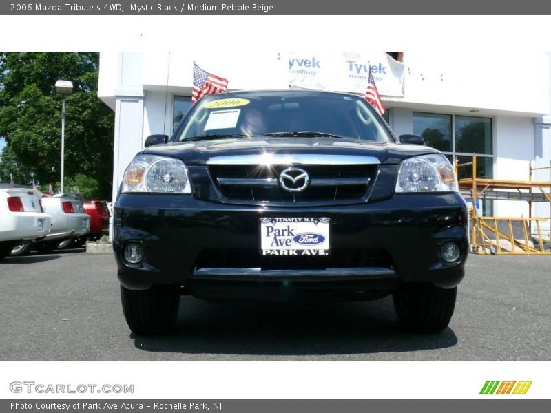 Mystic Black / Medium Pebble Beige 2006 Mazda Tribute s 4WD