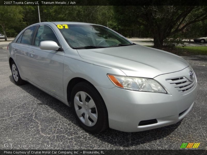 Titanium Metallic / Ash 2007 Toyota Camry LE