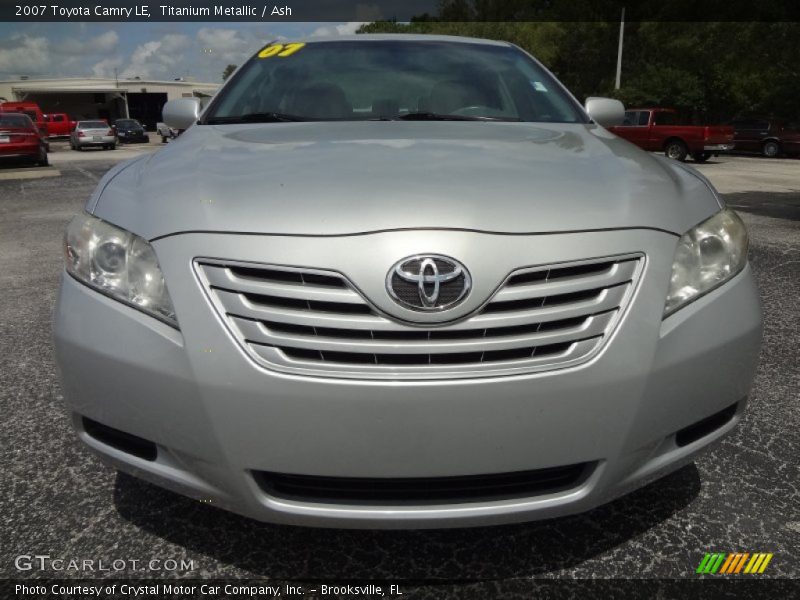 Titanium Metallic / Ash 2007 Toyota Camry LE