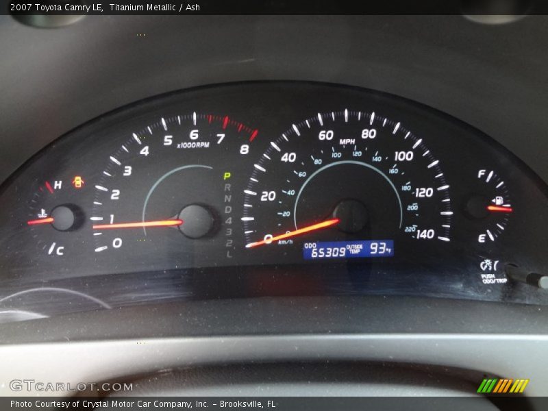 Titanium Metallic / Ash 2007 Toyota Camry LE
