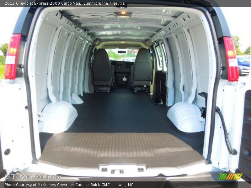 Summit White / Neutral 2013 Chevrolet Express 2500 Cargo Van