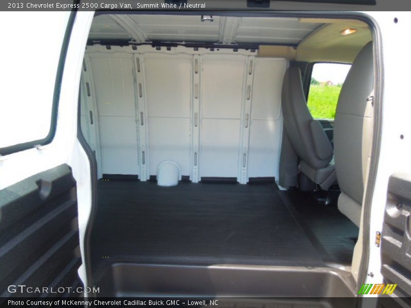 Summit White / Neutral 2013 Chevrolet Express 2500 Cargo Van