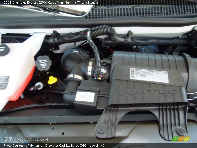Summit White / Neutral 2013 Chevrolet Express 2500 Cargo Van