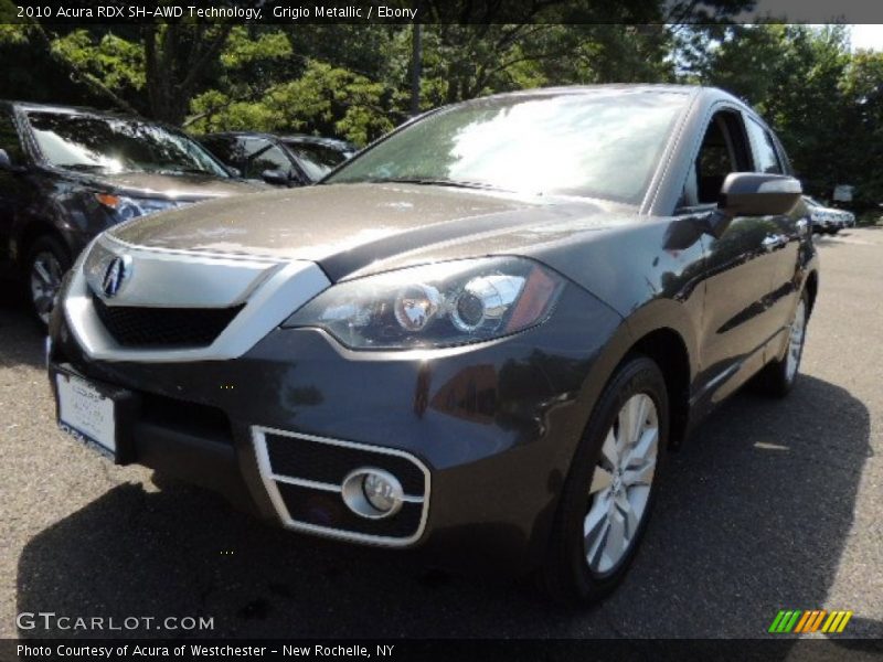 Grigio Metallic / Ebony 2010 Acura RDX SH-AWD Technology