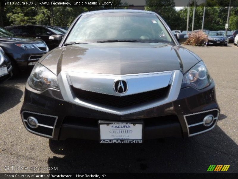 Grigio Metallic / Ebony 2010 Acura RDX SH-AWD Technology