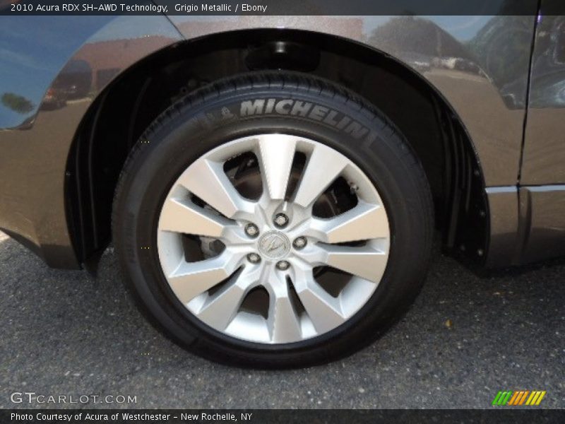 Grigio Metallic / Ebony 2010 Acura RDX SH-AWD Technology