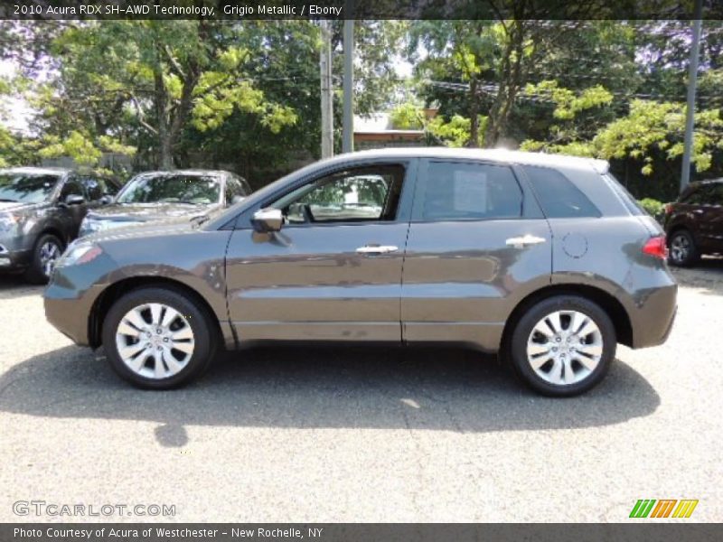 Grigio Metallic / Ebony 2010 Acura RDX SH-AWD Technology