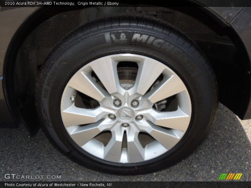 Grigio Metallic / Ebony 2010 Acura RDX SH-AWD Technology