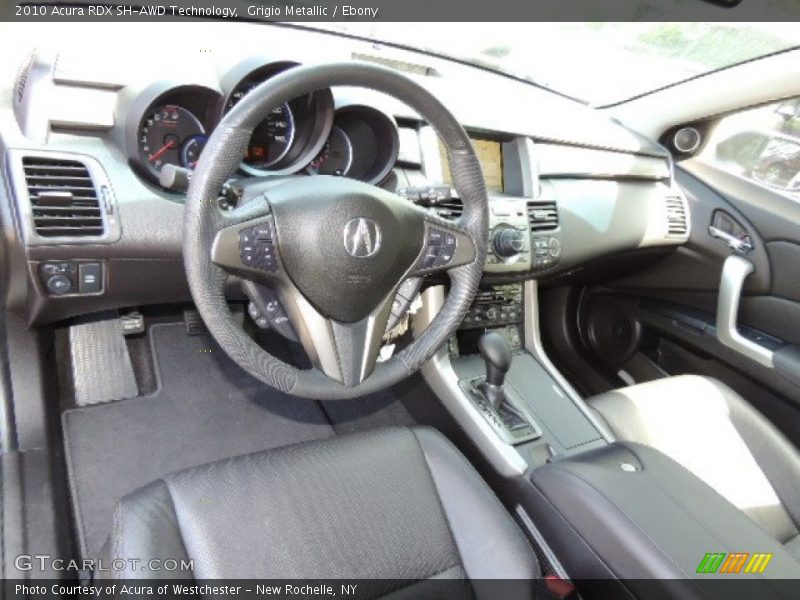 Grigio Metallic / Ebony 2010 Acura RDX SH-AWD Technology