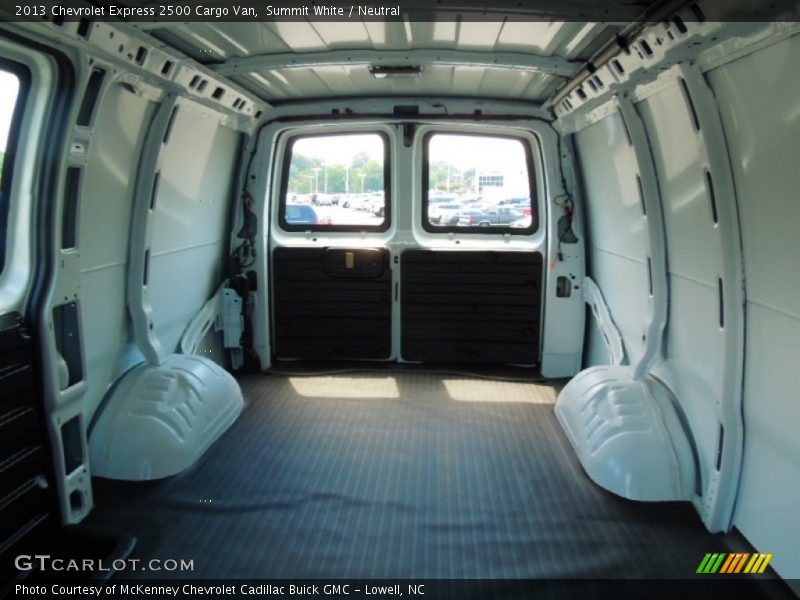 Summit White / Neutral 2013 Chevrolet Express 2500 Cargo Van