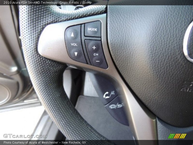 Grigio Metallic / Ebony 2010 Acura RDX SH-AWD Technology