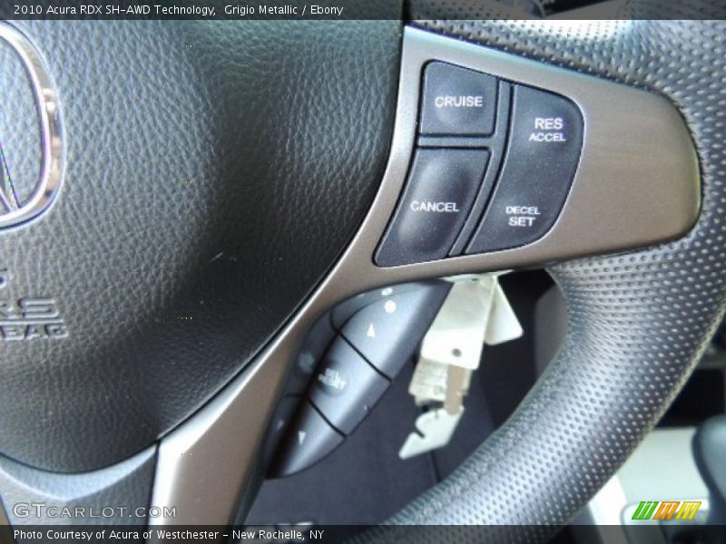 Grigio Metallic / Ebony 2010 Acura RDX SH-AWD Technology