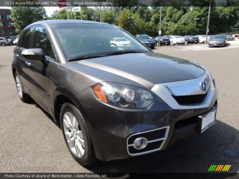 Grigio Metallic / Ebony 2010 Acura RDX SH-AWD Technology