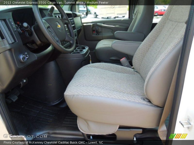 Summit White / Medium Pewter 2013 Chevrolet Express 3500 Cargo Van