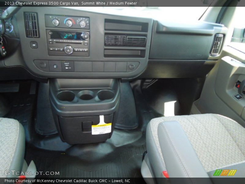 Summit White / Medium Pewter 2013 Chevrolet Express 3500 Cargo Van