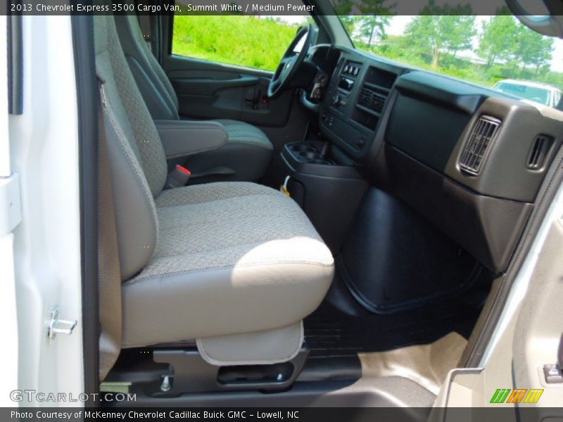 Summit White / Medium Pewter 2013 Chevrolet Express 3500 Cargo Van