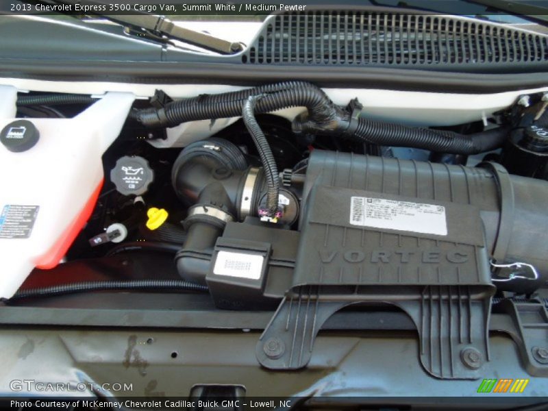 Summit White / Medium Pewter 2013 Chevrolet Express 3500 Cargo Van