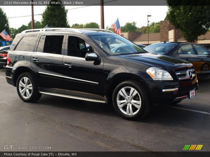 Black / Black 2010 Mercedes-Benz GL 450 4Matic