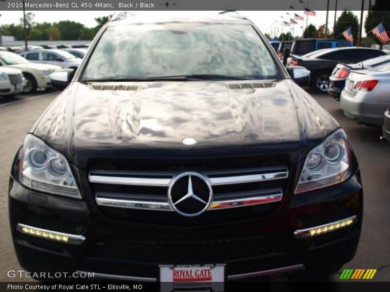 Black / Black 2010 Mercedes-Benz GL 450 4Matic