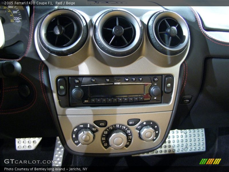 Red / Beige 2005 Ferrari F430 Coupe F1
