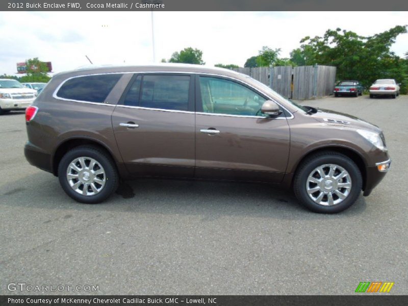 Cocoa Metallic / Cashmere 2012 Buick Enclave FWD
