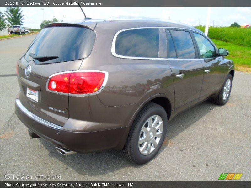Cocoa Metallic / Cashmere 2012 Buick Enclave FWD