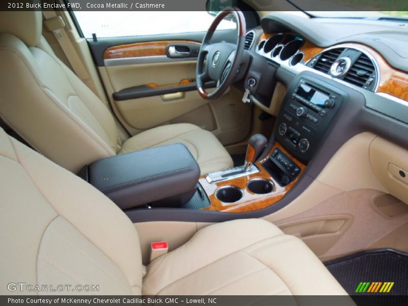 Cocoa Metallic / Cashmere 2012 Buick Enclave FWD
