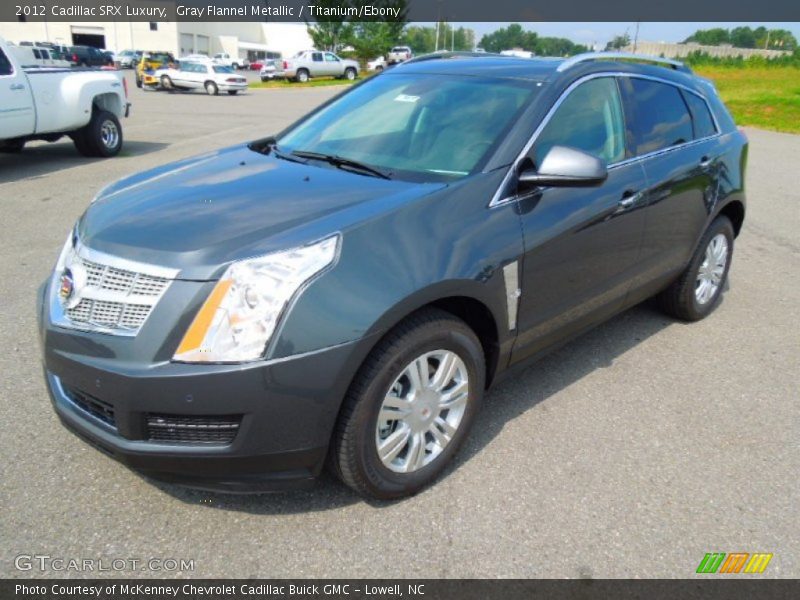 Gray Flannel Metallic / Titanium/Ebony 2012 Cadillac SRX Luxury