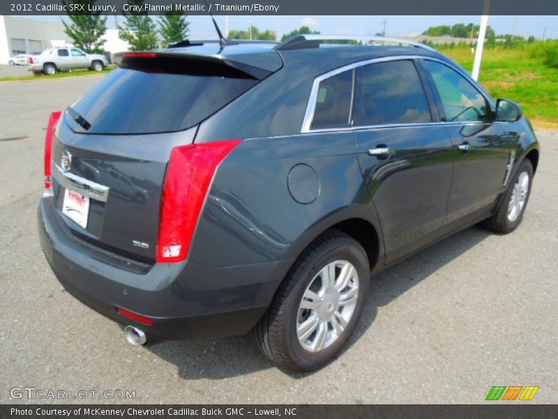 Gray Flannel Metallic / Titanium/Ebony 2012 Cadillac SRX Luxury
