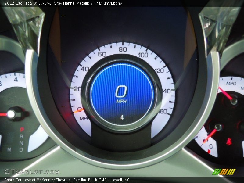 Gray Flannel Metallic / Titanium/Ebony 2012 Cadillac SRX Luxury