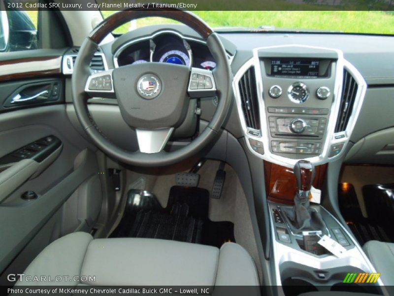 Gray Flannel Metallic / Titanium/Ebony 2012 Cadillac SRX Luxury