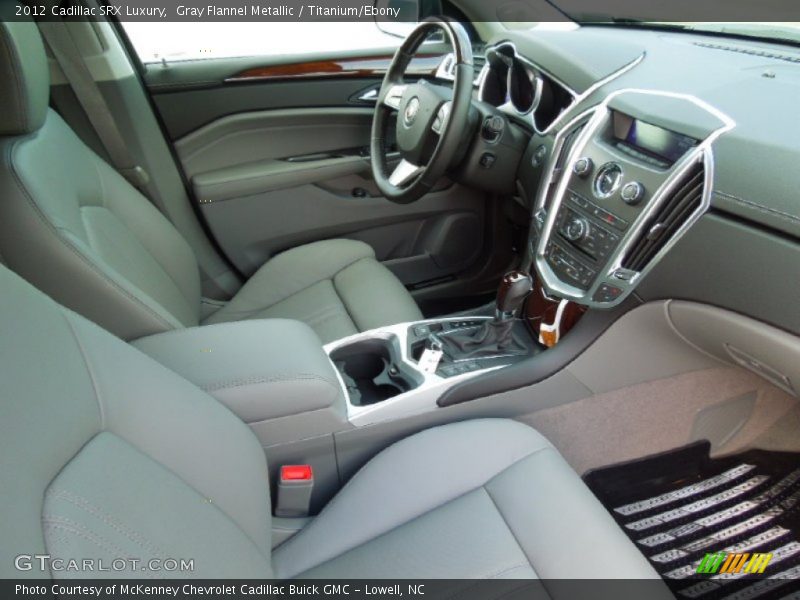 Gray Flannel Metallic / Titanium/Ebony 2012 Cadillac SRX Luxury