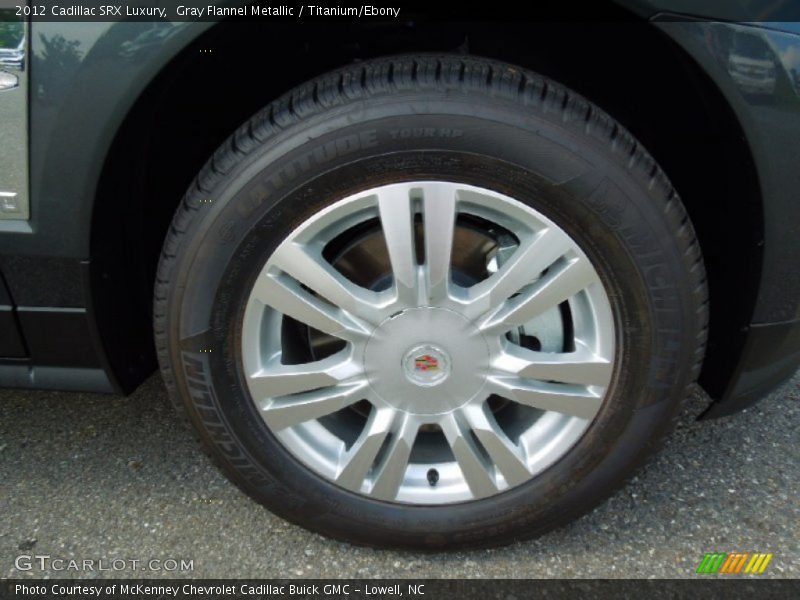 Gray Flannel Metallic / Titanium/Ebony 2012 Cadillac SRX Luxury
