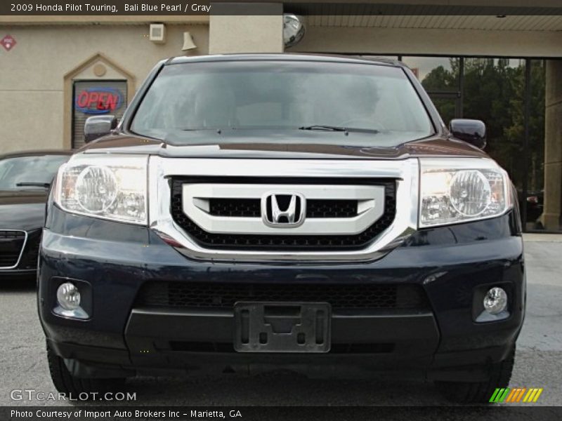 Bali Blue Pearl / Gray 2009 Honda Pilot Touring