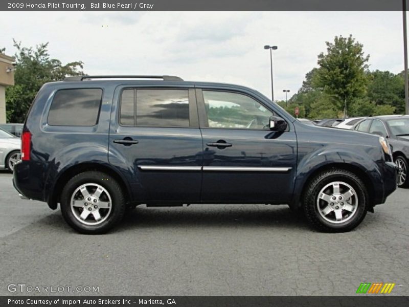 Bali Blue Pearl / Gray 2009 Honda Pilot Touring