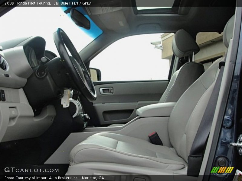 Bali Blue Pearl / Gray 2009 Honda Pilot Touring