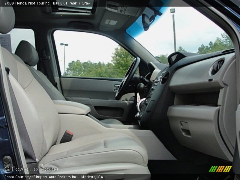 Bali Blue Pearl / Gray 2009 Honda Pilot Touring