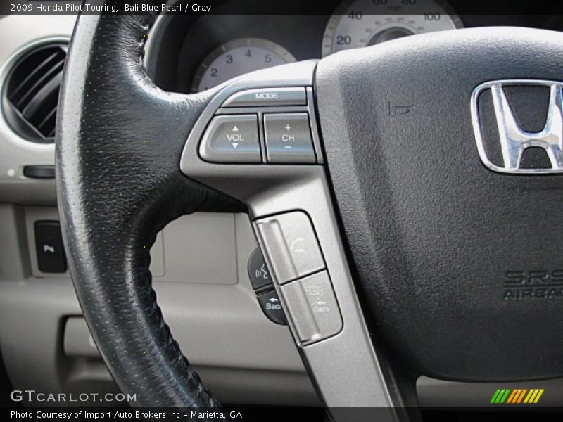 Bali Blue Pearl / Gray 2009 Honda Pilot Touring