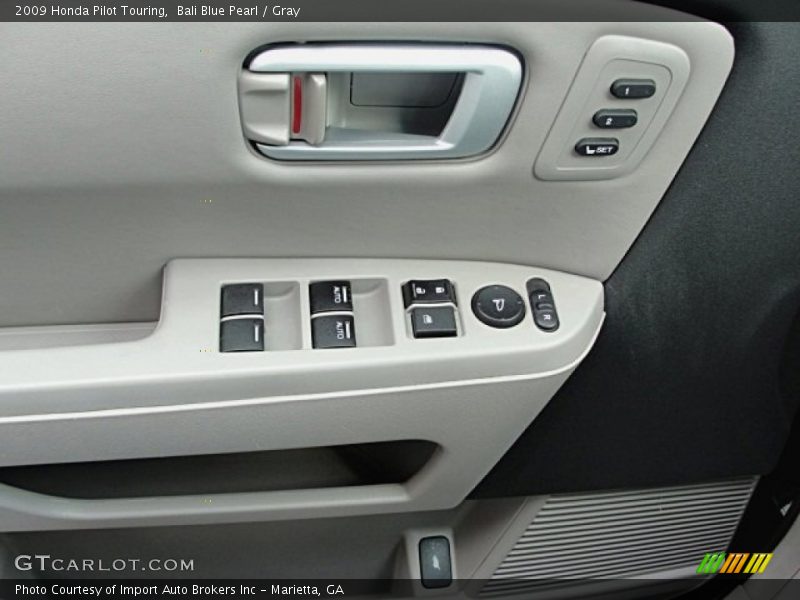 Bali Blue Pearl / Gray 2009 Honda Pilot Touring
