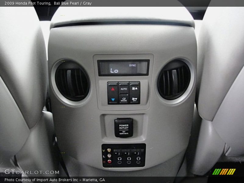 Bali Blue Pearl / Gray 2009 Honda Pilot Touring