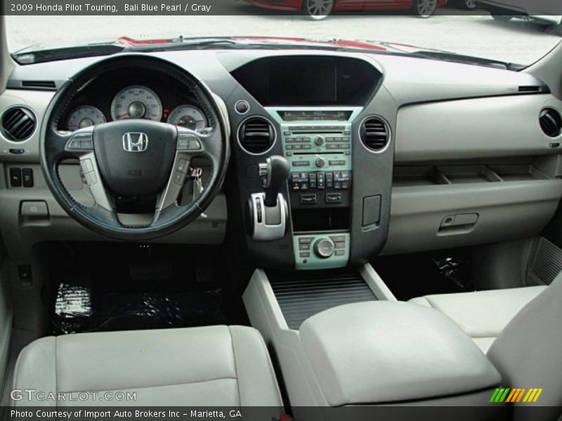 Bali Blue Pearl / Gray 2009 Honda Pilot Touring