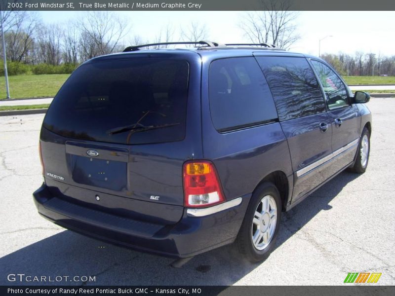 True Blue Metallic / Medium Graphite Grey 2002 Ford Windstar SE
