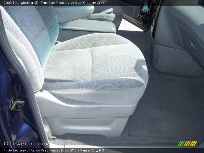 True Blue Metallic / Medium Graphite Grey 2002 Ford Windstar SE