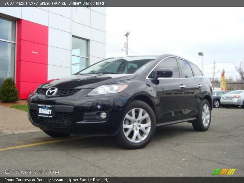 Brilliant Black / Black 2007 Mazda CX-7 Grand Touring