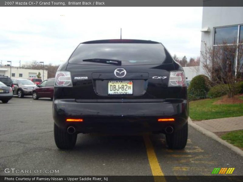 Brilliant Black / Black 2007 Mazda CX-7 Grand Touring